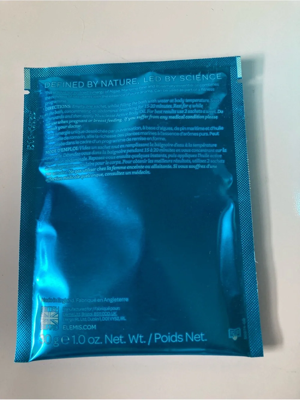 Elemis 10 Musclease Herbal Bath Synergy relax therapy 300g 10.5 US oz Brand New!